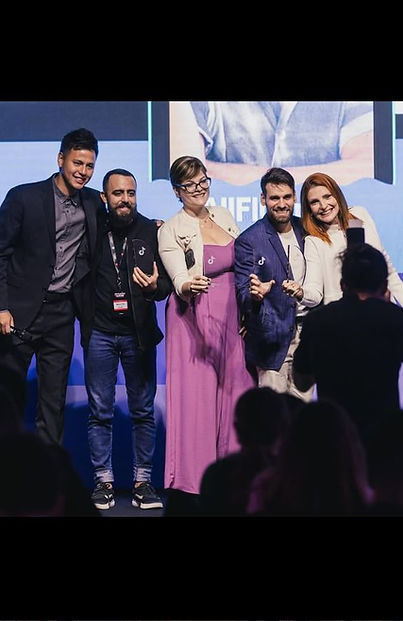 Equipe Allfluence no TikTok Awards
